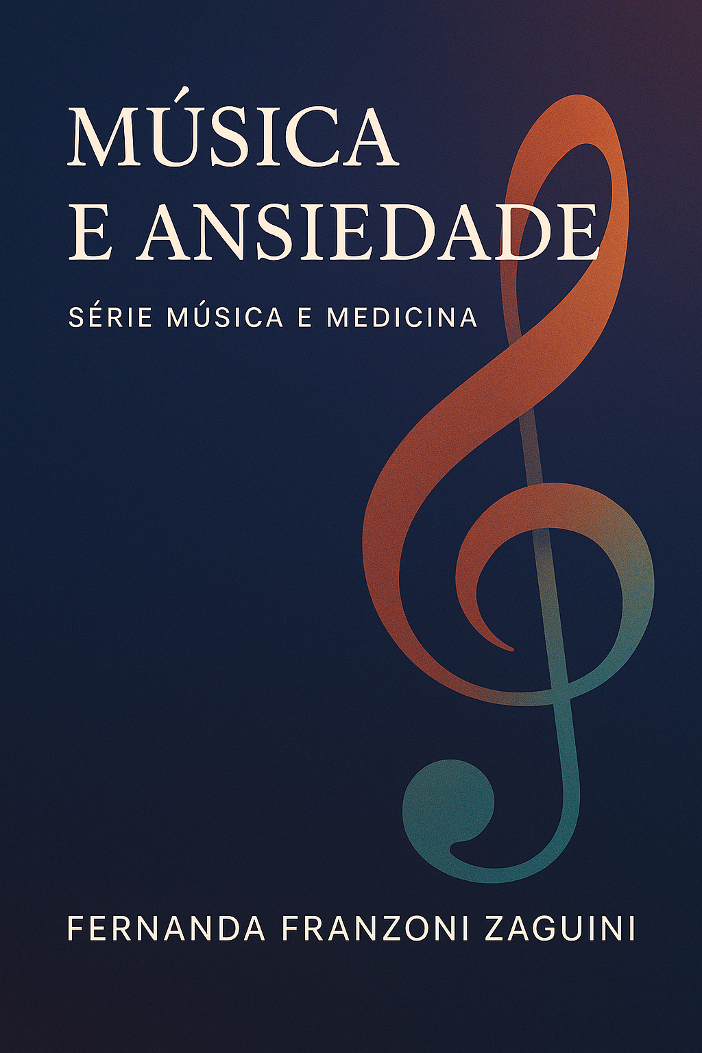 Mockup do e-book Música & Ansiedade